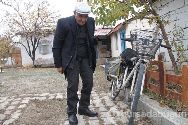 Garip dede 60 yıldır pedal çeviriyor
