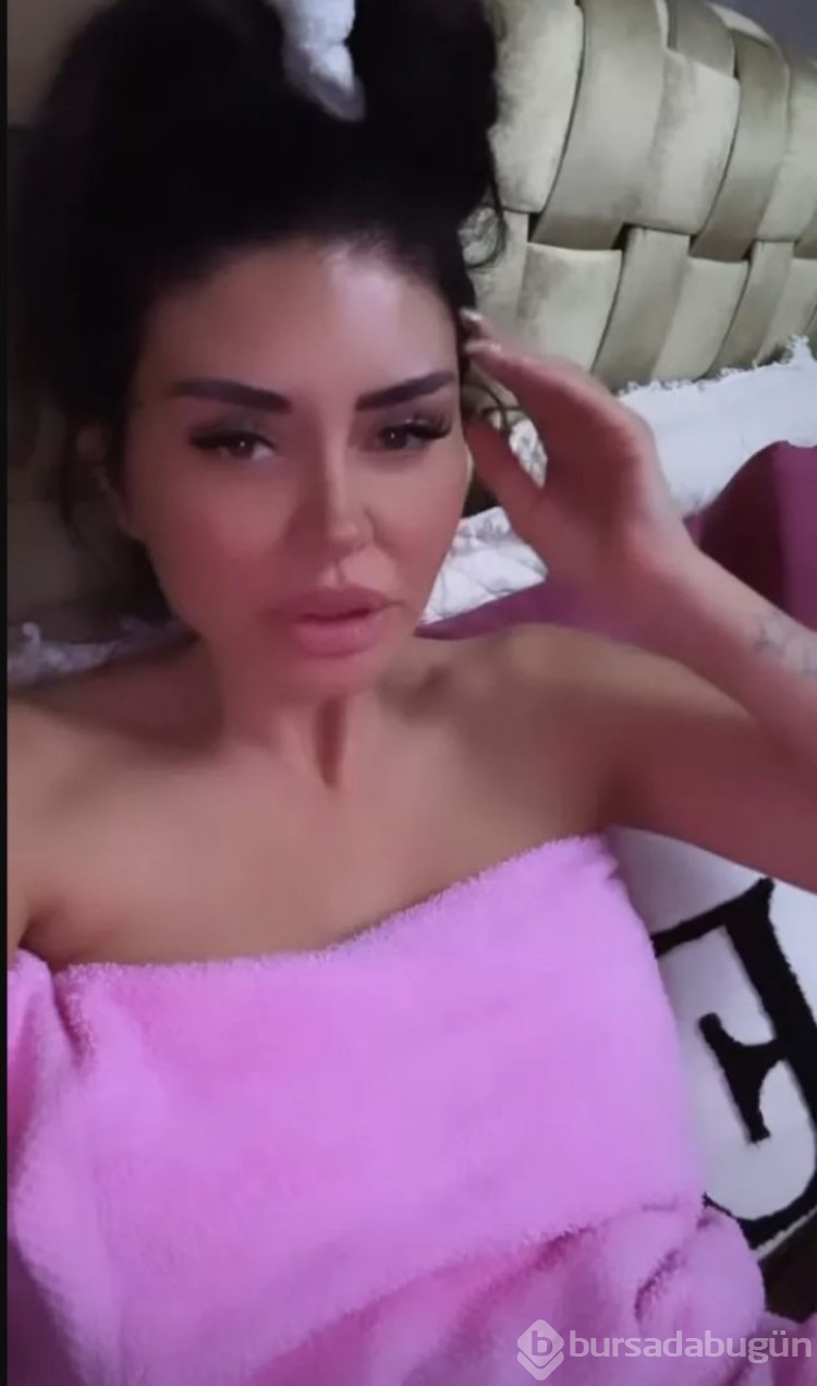 Ebru Polat duş sonrası fotoğraf paylaştı
