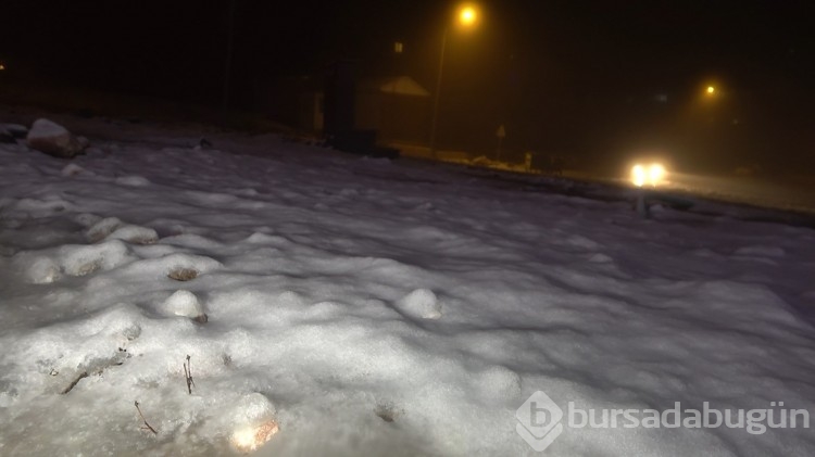 Uludağ beyaza büründü... 