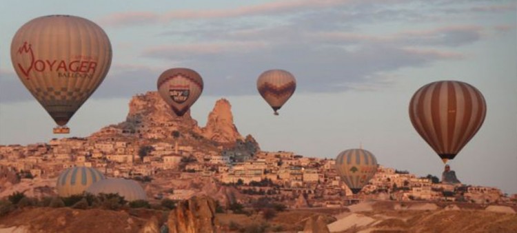 Kapadokya'da balon turları sekiz gündür yapılamıyor