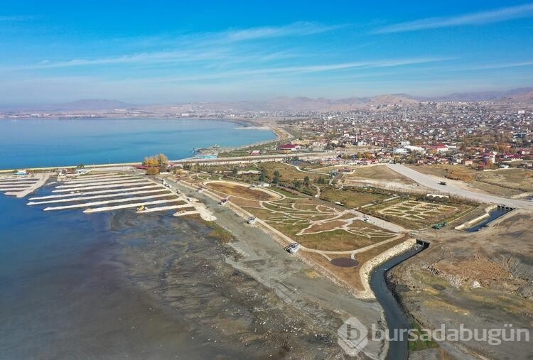 Van'ın biyolojik göletli parkı açılış için gün sayıyor
