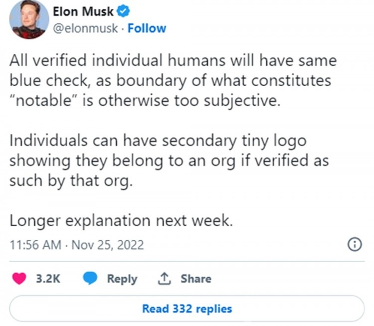 Elon Musk duyurdu