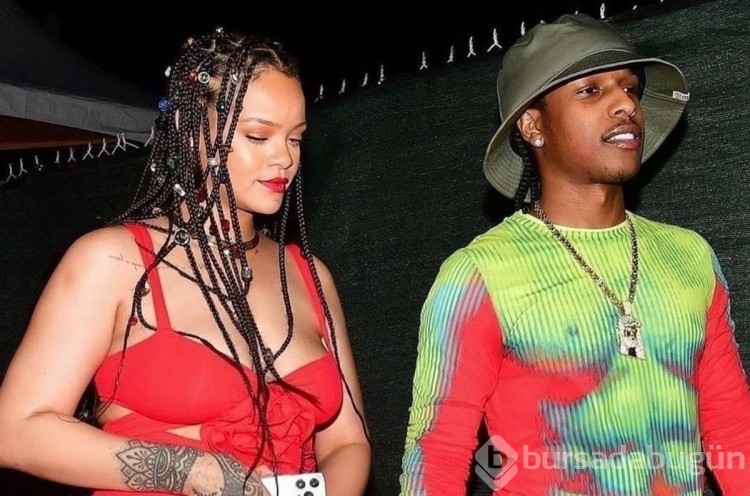 ASAP Rocky, Rihanna'yı kucağında taşıdı