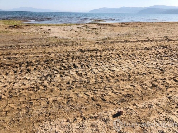 Eğirdir Gölü'nde kritik seviye