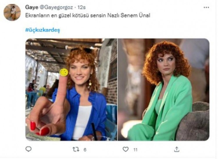 Nazlı Senem Ünal'a sosyal medyadan beğeni yağdı