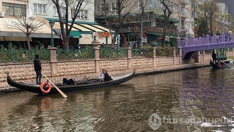 Eskişehir'de gondol keyfi İtalya'yı aratmıyor!
