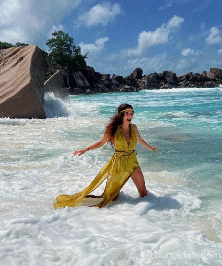 Ebru Şahin tatil anılarını paylaştı