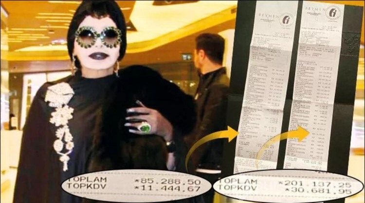 Bülent Ersoy'un 286 bin liralık alışverişi
