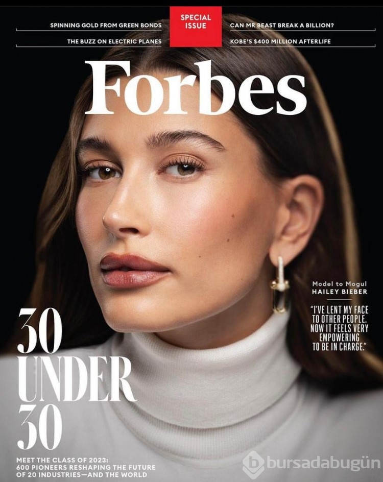 Hailey Bieber güzellik markasıyla Forbes listesine girdi
