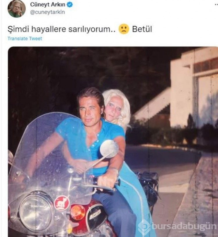 Cüneyt Arkın'ın eşi Betül Arkın'dan duygu dolu paylaşım

