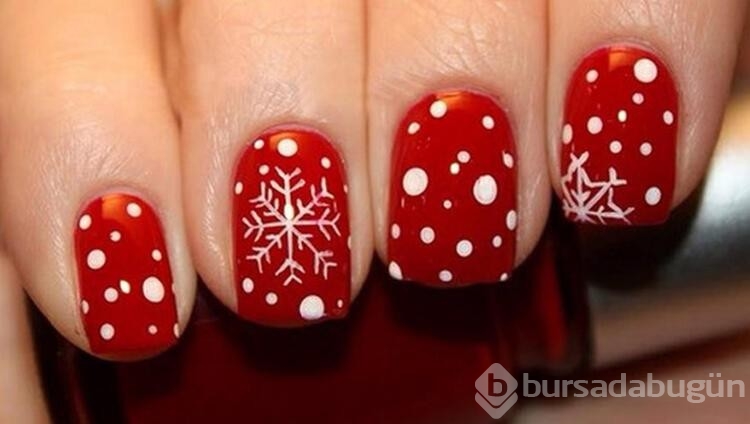 Yeni yıl için birbirinden güzel nail art fikirleri
