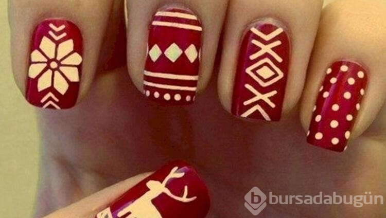 Yeni yıl için birbirinden güzel nail art fikirleri
