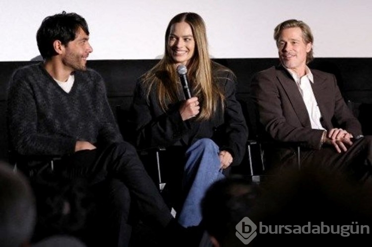 Margot Robbie'den dikkat çeken Brad Pitt açılaması