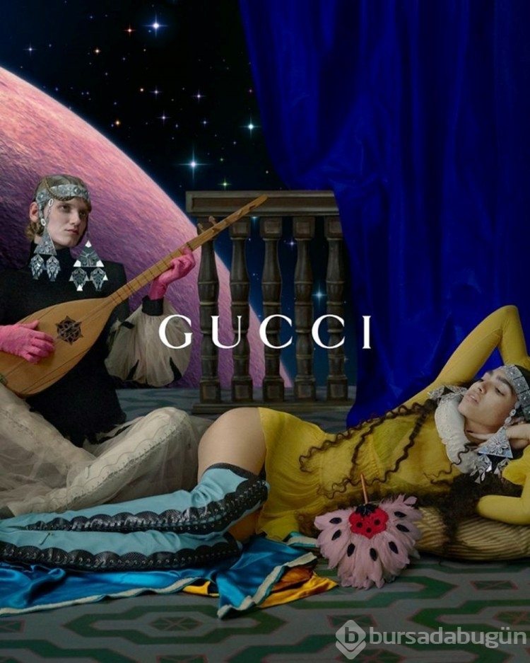 Gucci yeni kampanyasını tanıttı