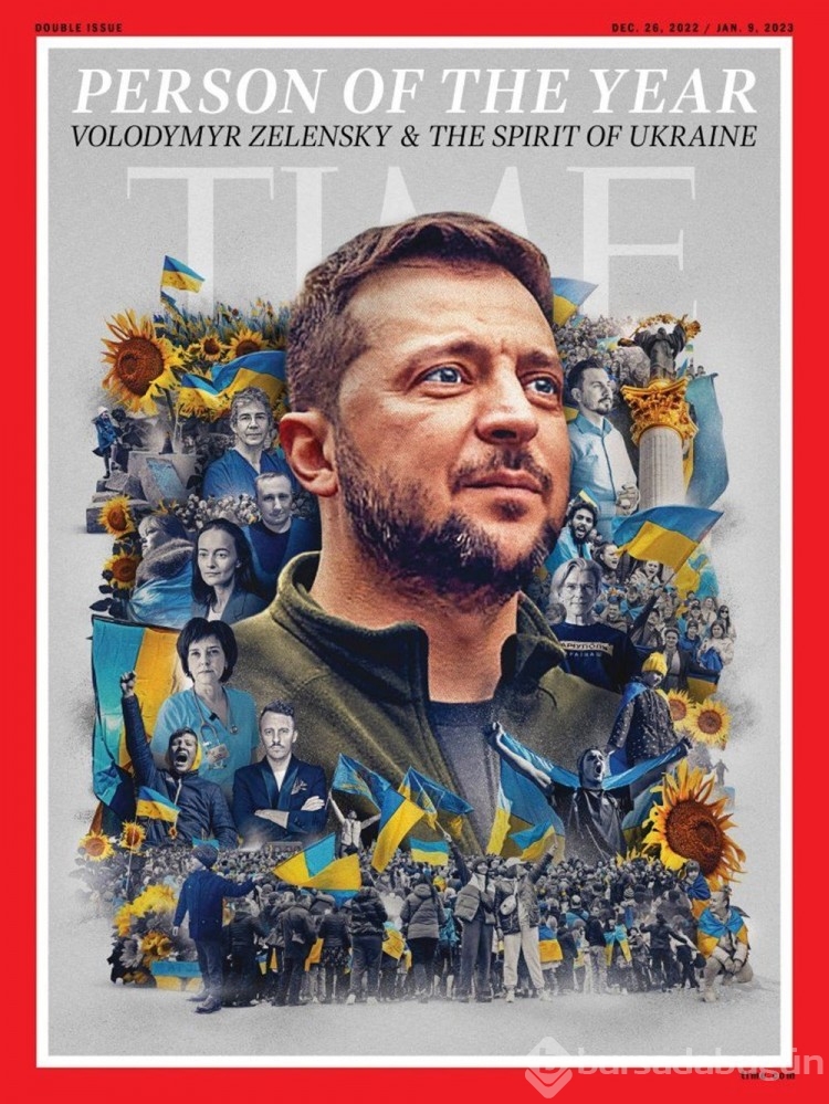 Time dergisi tarafından yılın kişisi Zelenski seçildi
