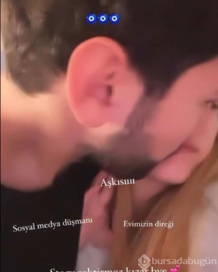 Eda Ece'den romantik paylaşım