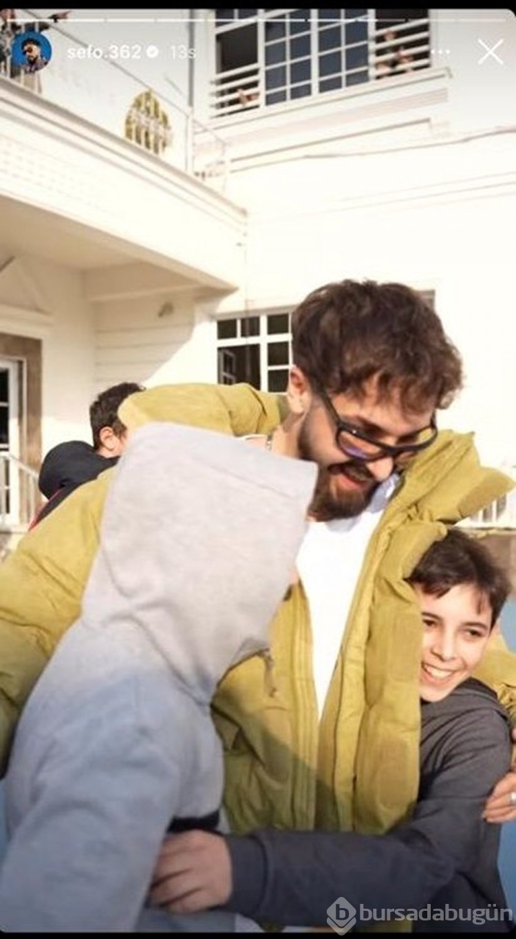 Sefo bir öğrencinin seçim vaadini yerine getirdi