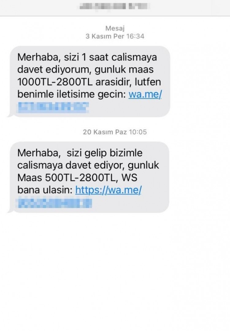 Linke tıkladı, 185 bin lirasından oldu