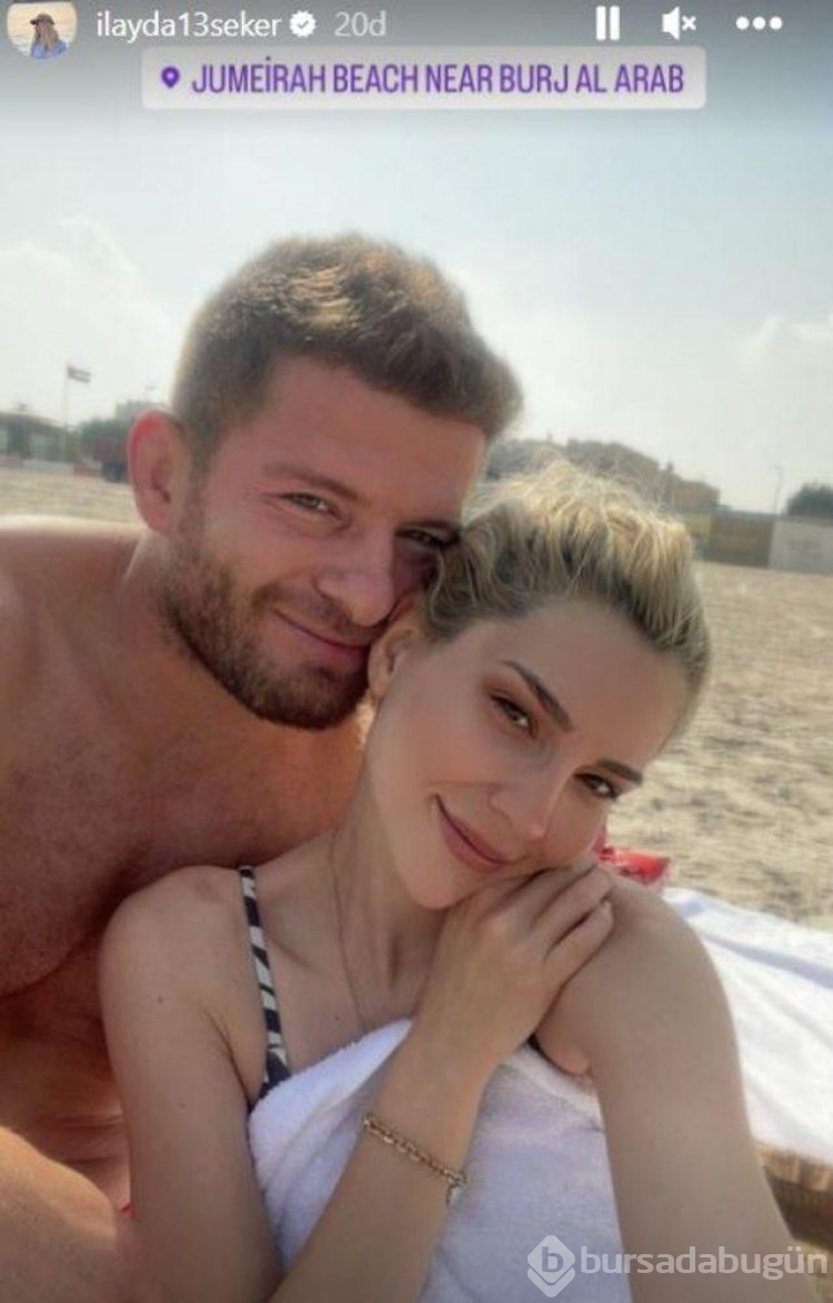 İlayda Şeker ve İsmail Balaban çiftinden balayı pozları
