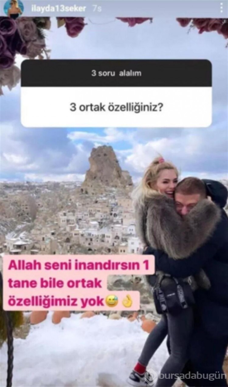 İlayda Şeker ve İsmail Balaban çiftinden balayı pozları
