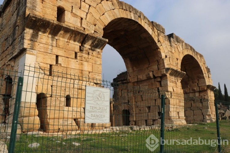 Hierapolis Antik Kenti ziyaretçilere kapandı
