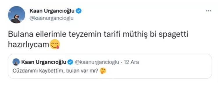 Kaan Urgancıoğlunun attığı tweet gündem oldu