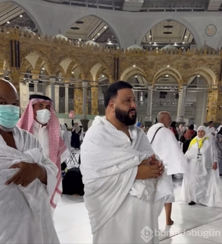 Ünlü boksör Mike Tyson ve DJ Khaled Kabe'ye gitti