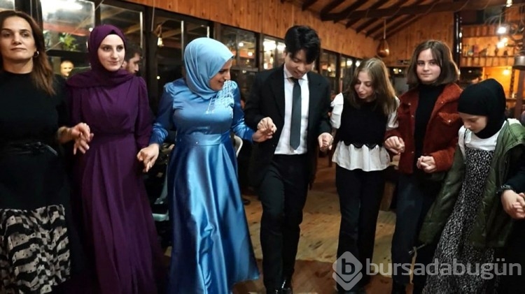 Güney Kore'den Rize'ye damat geldi