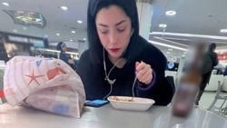 Merve Boluğur,alkol ile AVM gezdi
