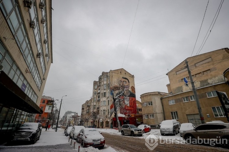 Ukrayna'nın renkli duvarları dikkat çekti
