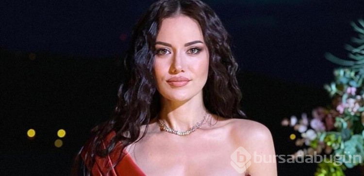 Fahriye Evcen'in siyah şıklığı