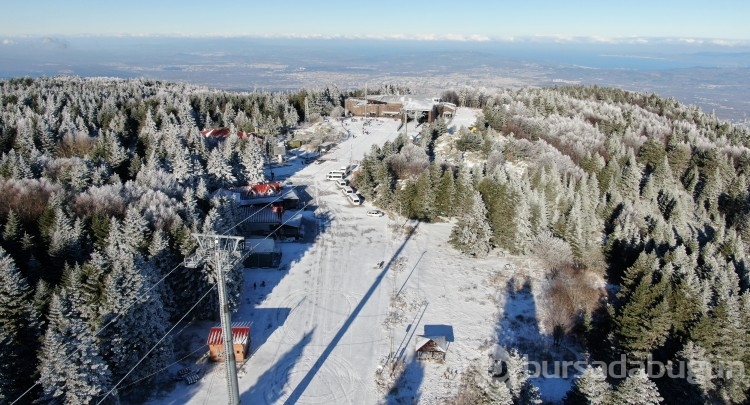 Uludağ beyaza büründü 
