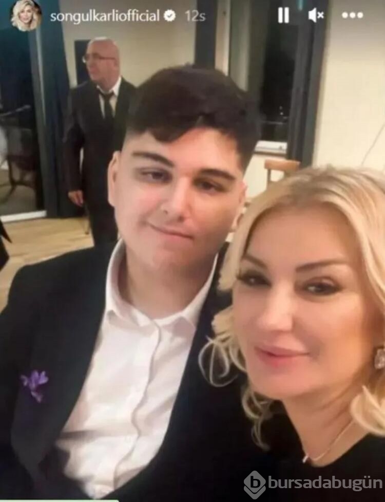Songül Karlı'nın oğlunu  büyümüş hali ve değişimi ile dikkat çekti.