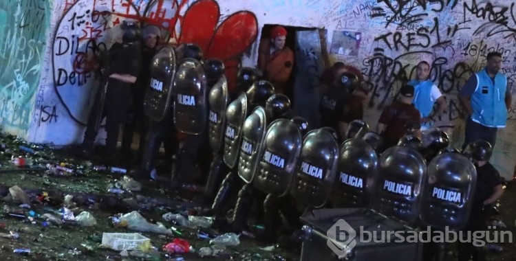 Arjantin'in Dünya Kupası kutlamalarında ortalık karıştı