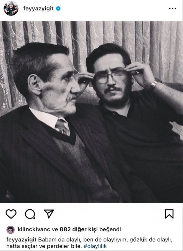 Feyyaz Yiğit'in babası da oyuncu çıktı! 