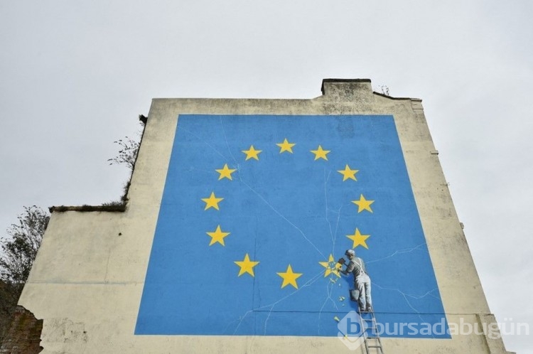 Banksy'nin 1 milyon sterlinlik eseri yıkılabilir