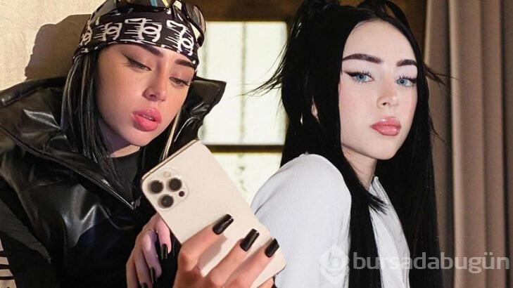 Nicki Nicole'un pozu gündem oldu