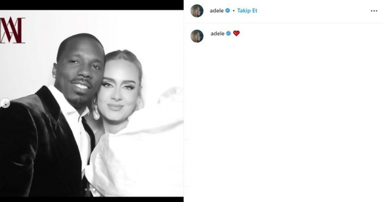 Adele'den sevgilisine konserde doğum günü sürprizi