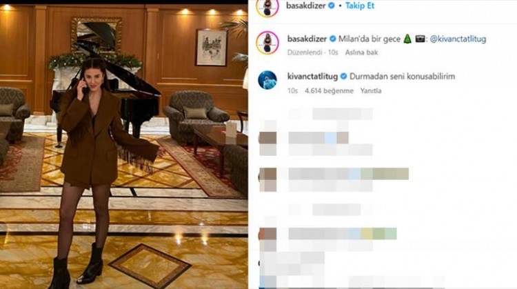 Kıvanç Tatlıtuğ'dan eşine romantik yorum