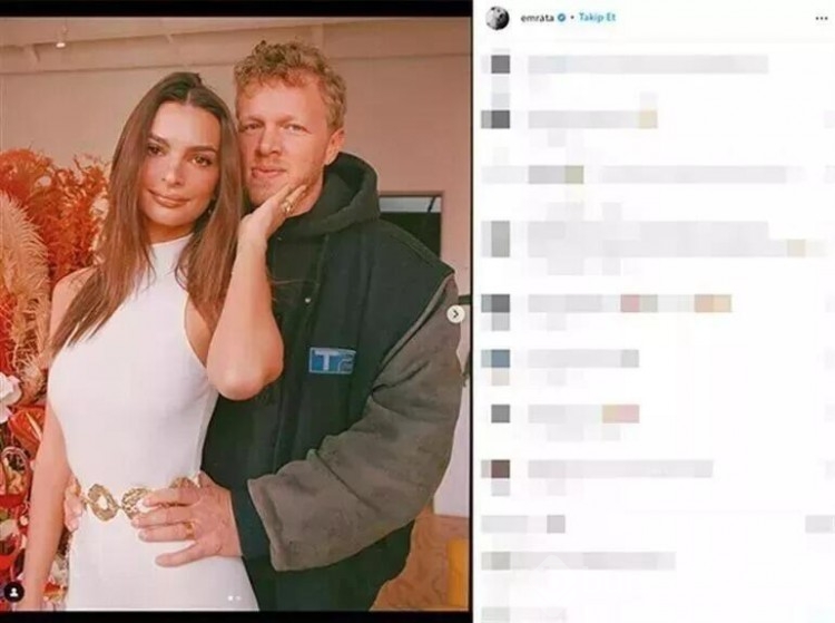 Emily Ratajkowski kafaları karıştırdı!