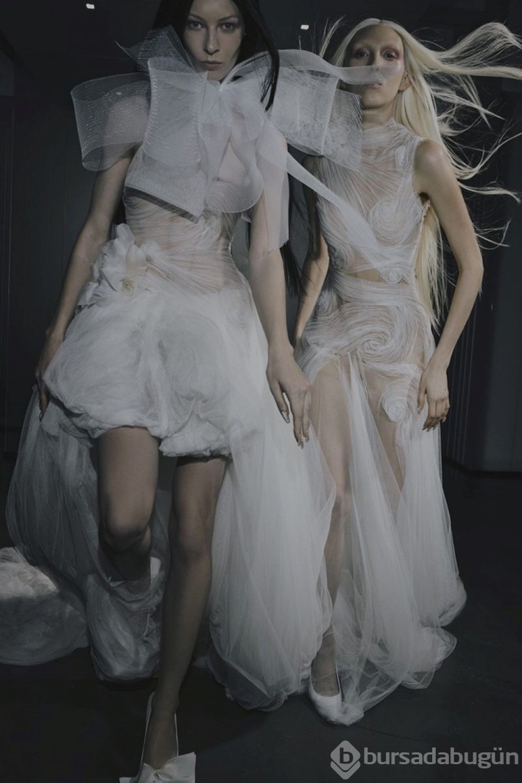 Vera Wang'tan modaya gerçeküstü tasarımlar

