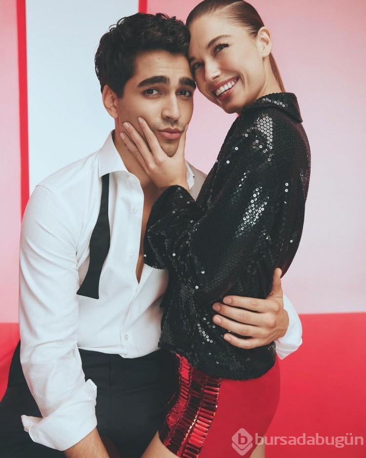 Afra Saraçoğlu ve Mert Ramazan Demir kapak yıldızı oldular