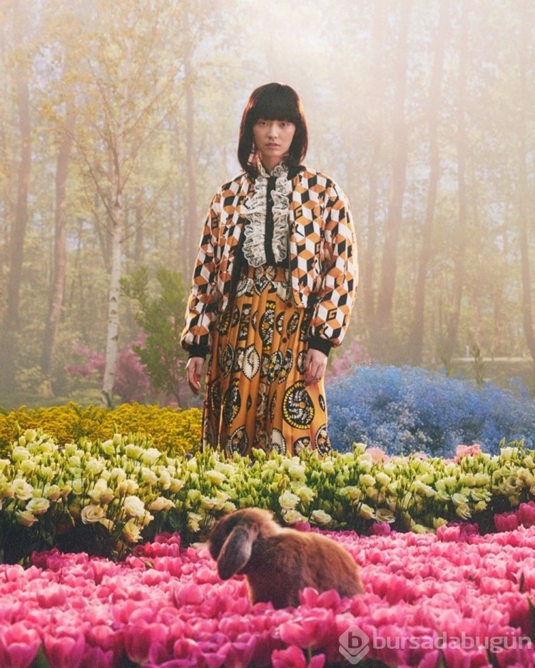 Gucci'nin renkli kampayası: Rengarenk