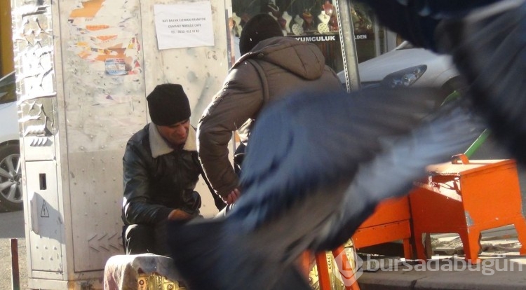 Kars'ta termometre eksi 15'i gösterdi