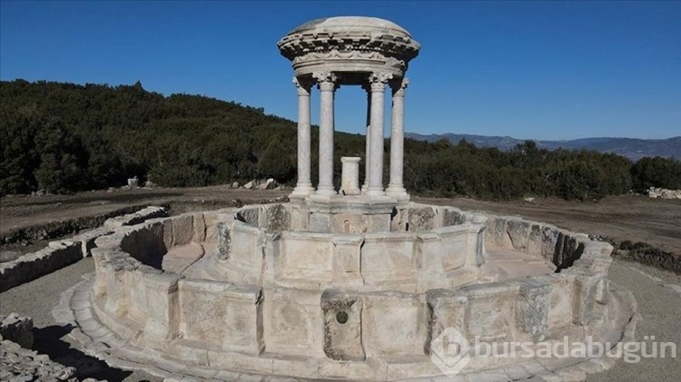 Anıtsal çeşmeden 1300 yıl sonra su akacak