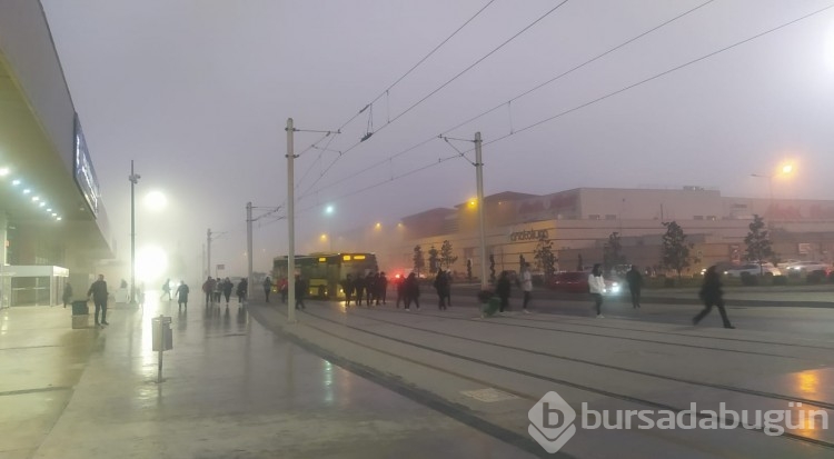 Bursa'dan sis manzaraları