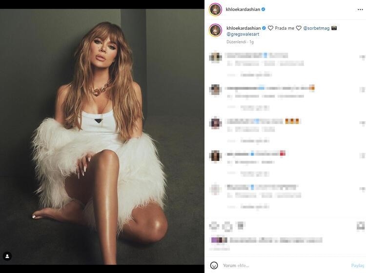 Khloe Kardashian'dan iddialara cevap!
