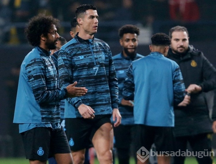 Cristiano Ronaldo yeni takımı ile ilk kez antrenmana çıktı