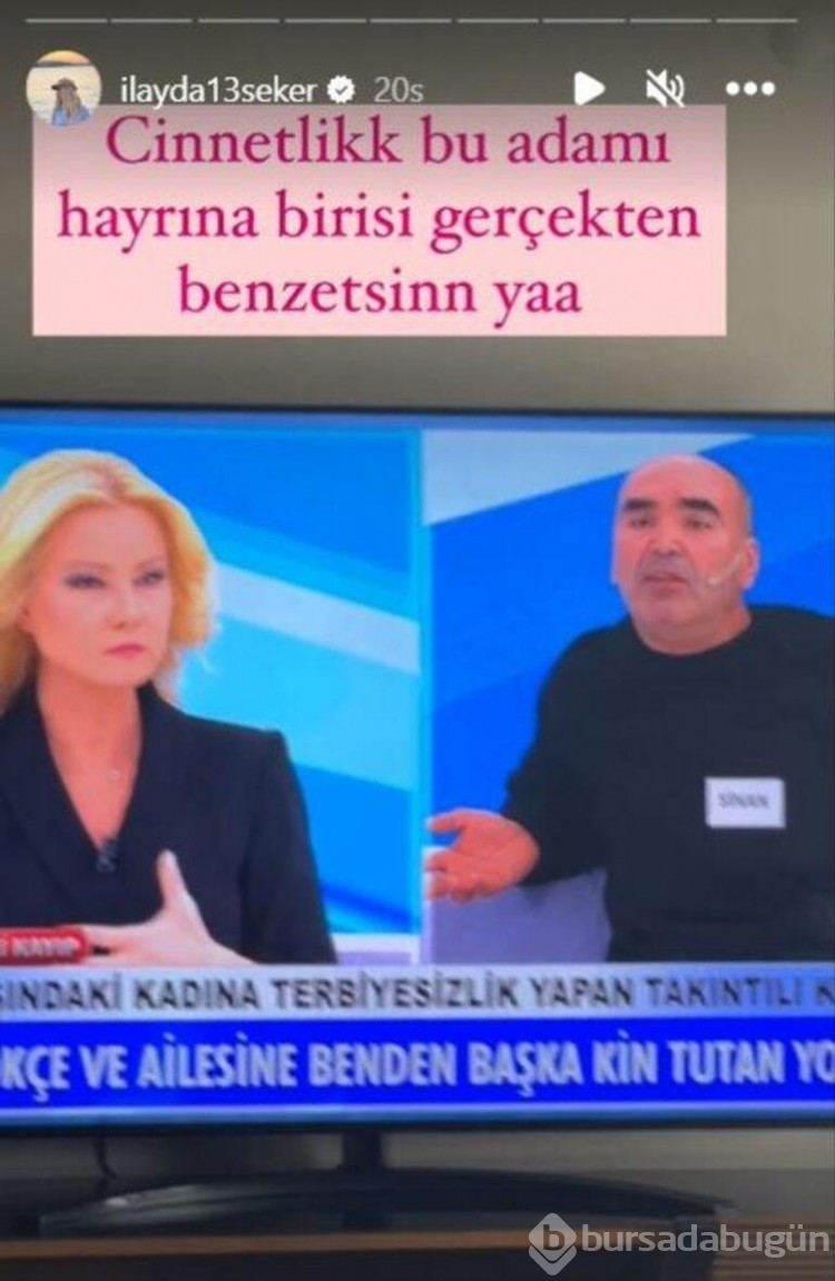 Müge Anlı'daki Sinan'a İlayda Şekerden tepki geldi