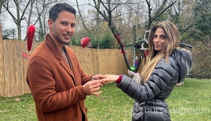 Tuan Tunalı'dan Angela Caccamo'ya evlilik teklifi
